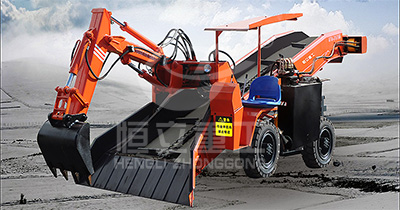 Haggloader, Wheel Mucking Loader with Scraper LWT-60/4Q-XX-CD-G Enhanced Type