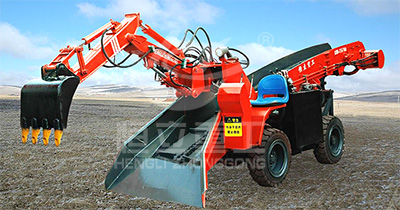 Haggloader, Wheel Mucking Loader with Scraper LWT-80/4Q-CD-G
