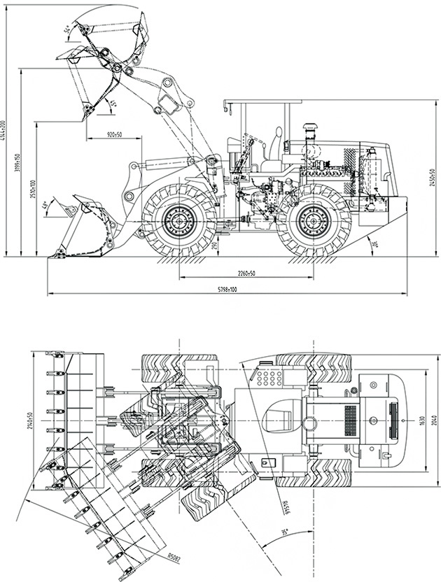 Cargadora para la minería HL920
