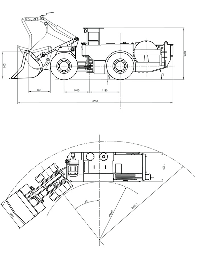 LHD Loader Electrical HLWJ1.0