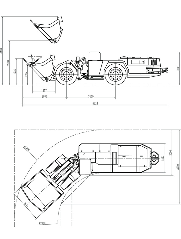 LHD Loader Electrical HLWJ3.0